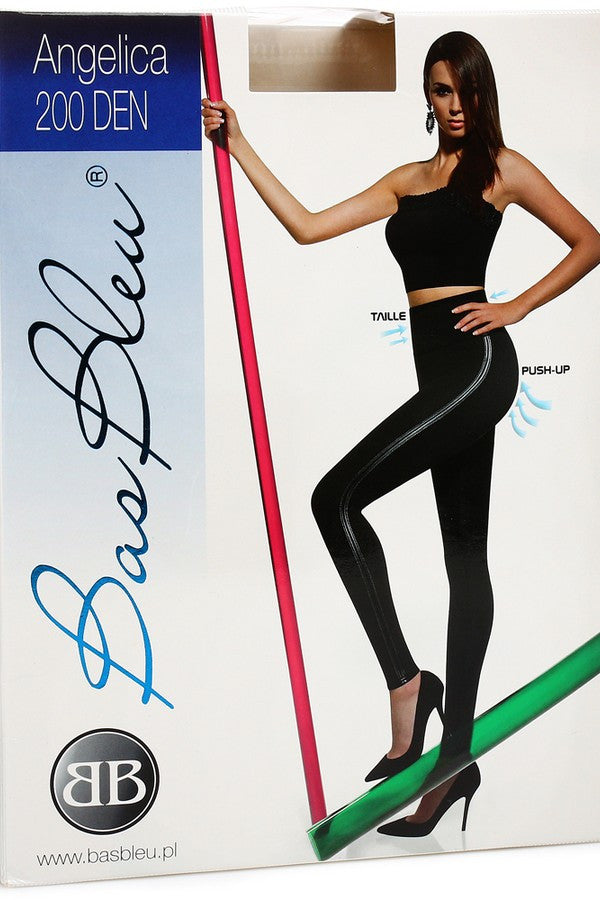 Моделирующие леггинсы с широким поясом Angelica 200d