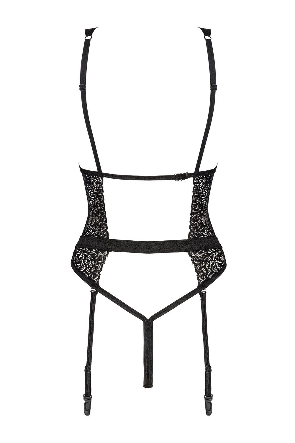 Корсет с открытой спиной Yaskana black
