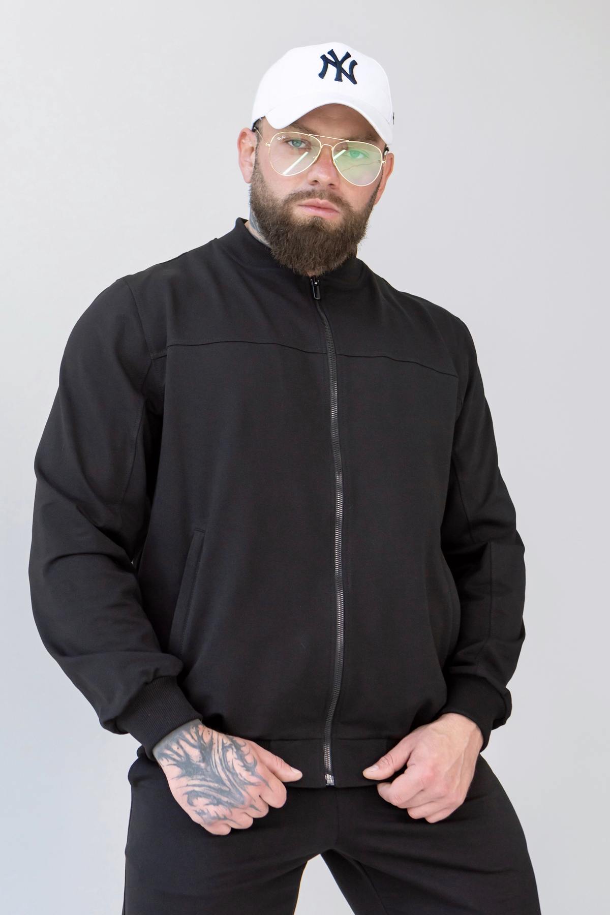 Мужской трикотажный бомбер AM1-LD10