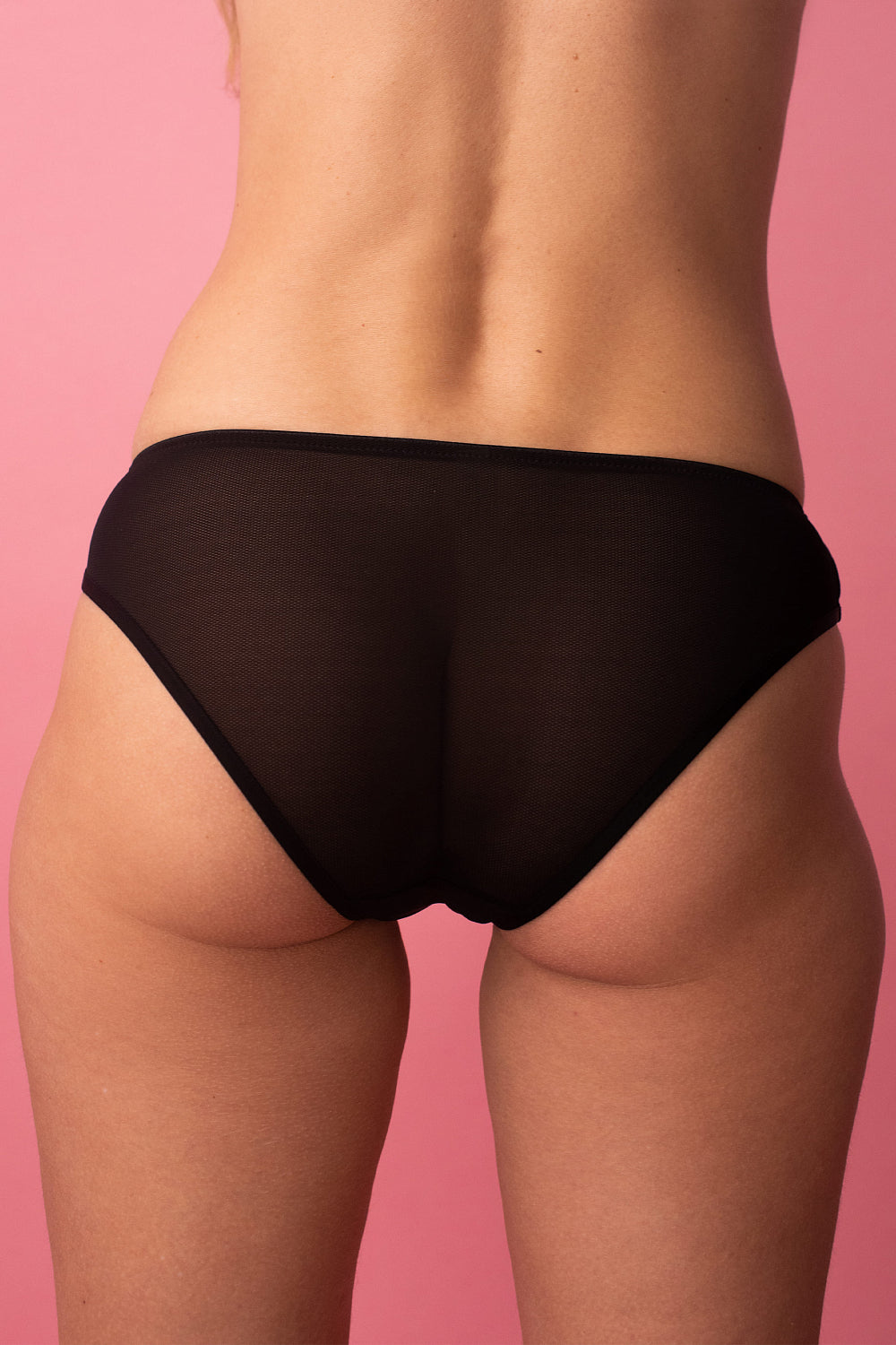 Трусики слип из микросетки SLZ23602001/201LC black