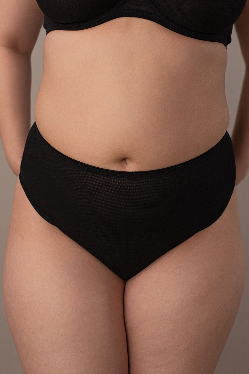 Высокие трусики слип SLZ23602101 black