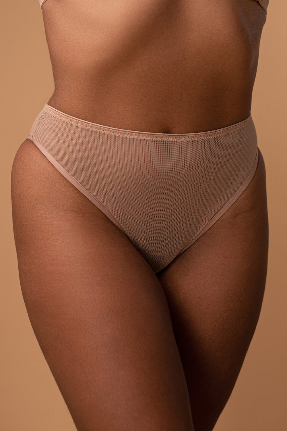 Трусики слип из микросетки SLZ23602121 nude