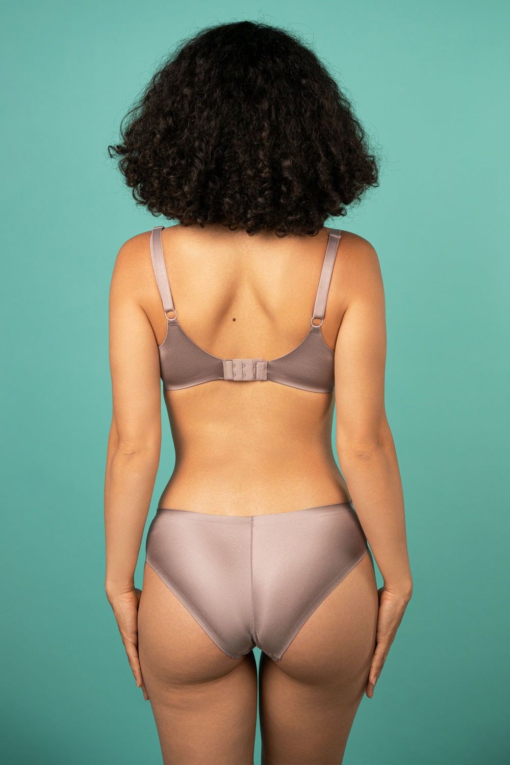 Безшовні трусики бріфи SLZ24202203 gray purple