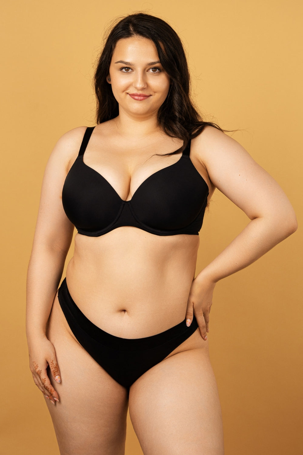 Трусики слип из микрофибры SLZ24202221 black