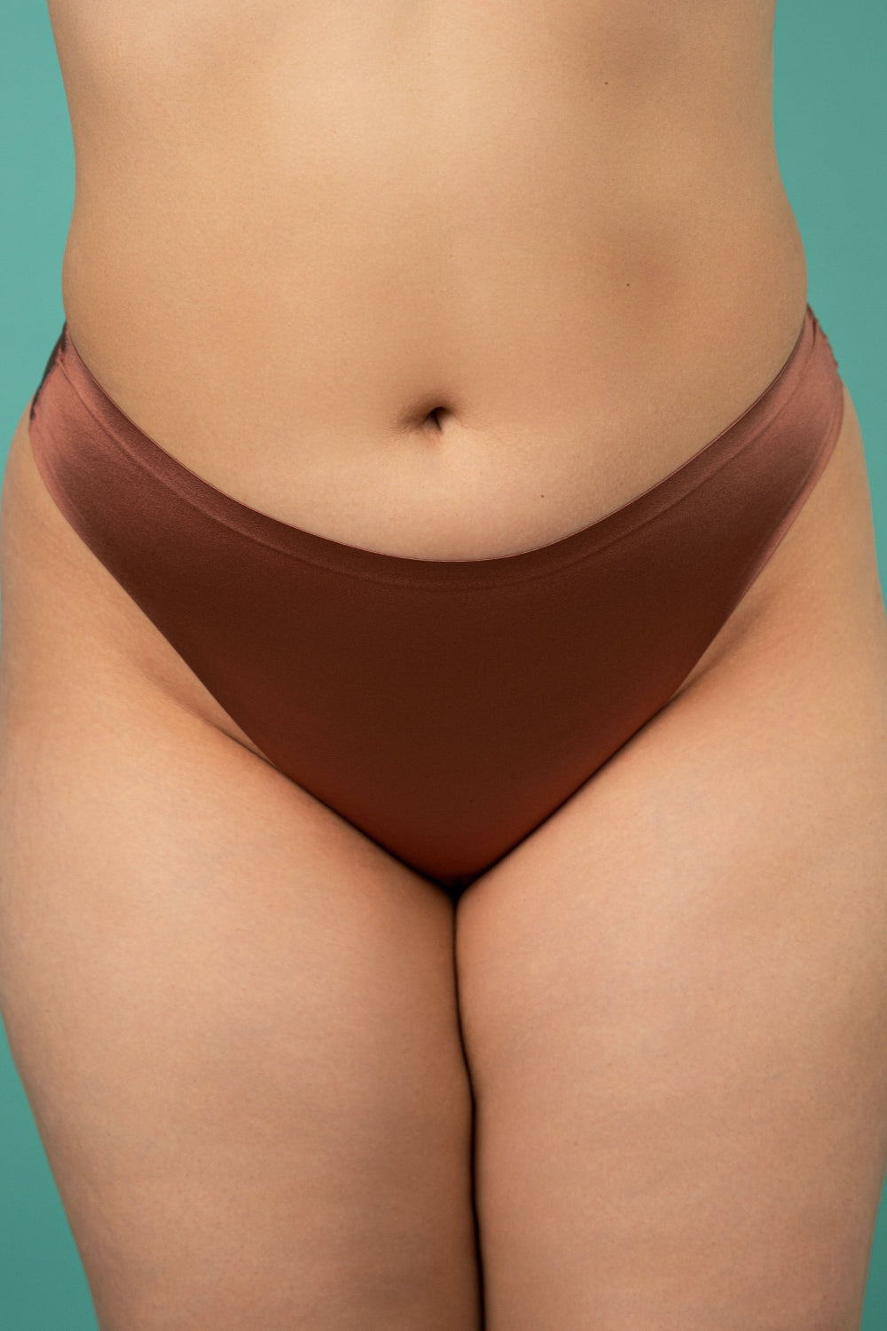 Бесшовные трусики стринг SLZ24202305 terracotta