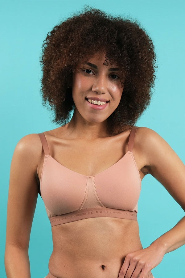 Бюстгальтер с формованными чашками SLZ24501034 caramel