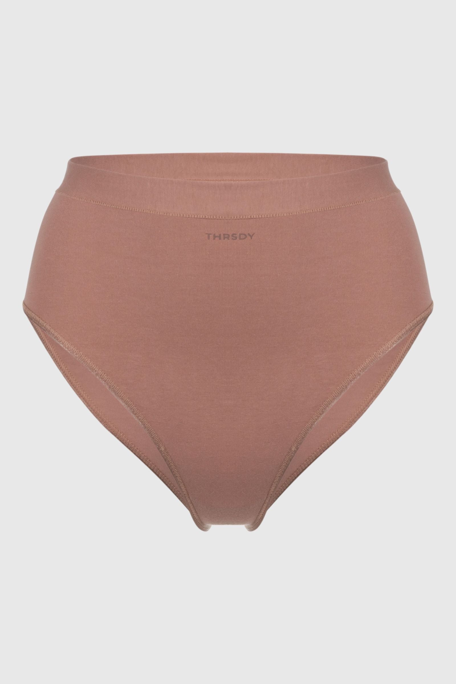 Высокие трусики слип SLZ24602101 dark nude