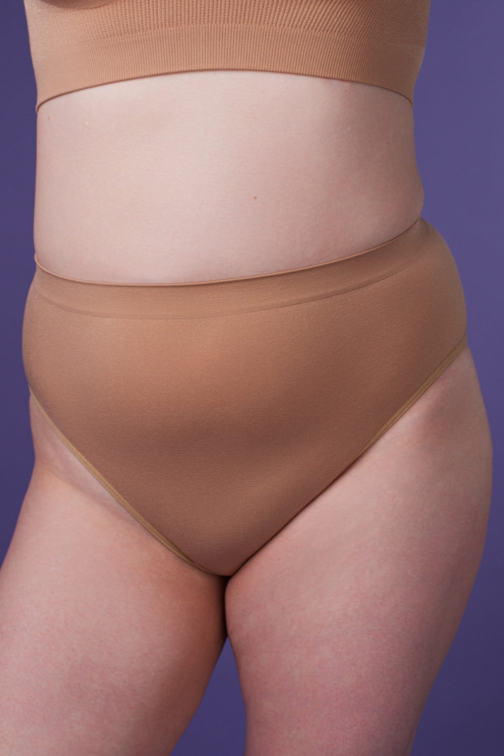 Высокие трусики слип SLZ24902101 biscuit