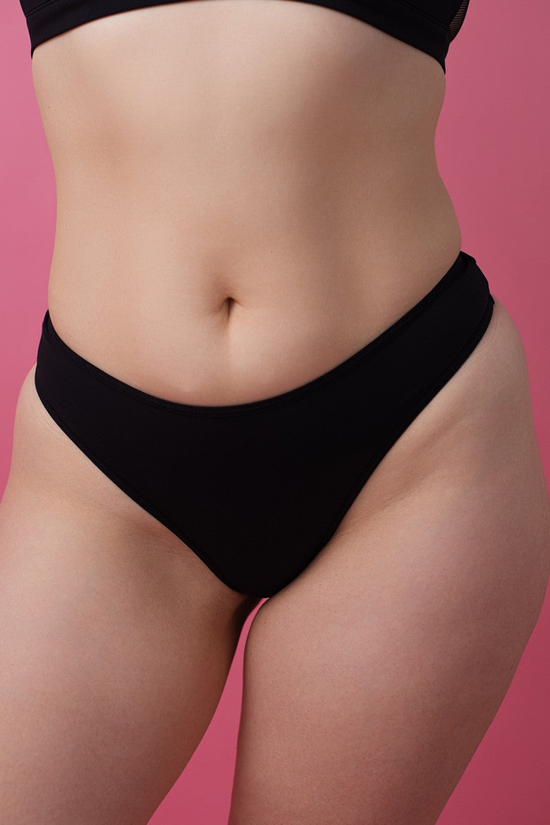 Трусики стринги из микрофибры SLZ25002002 black