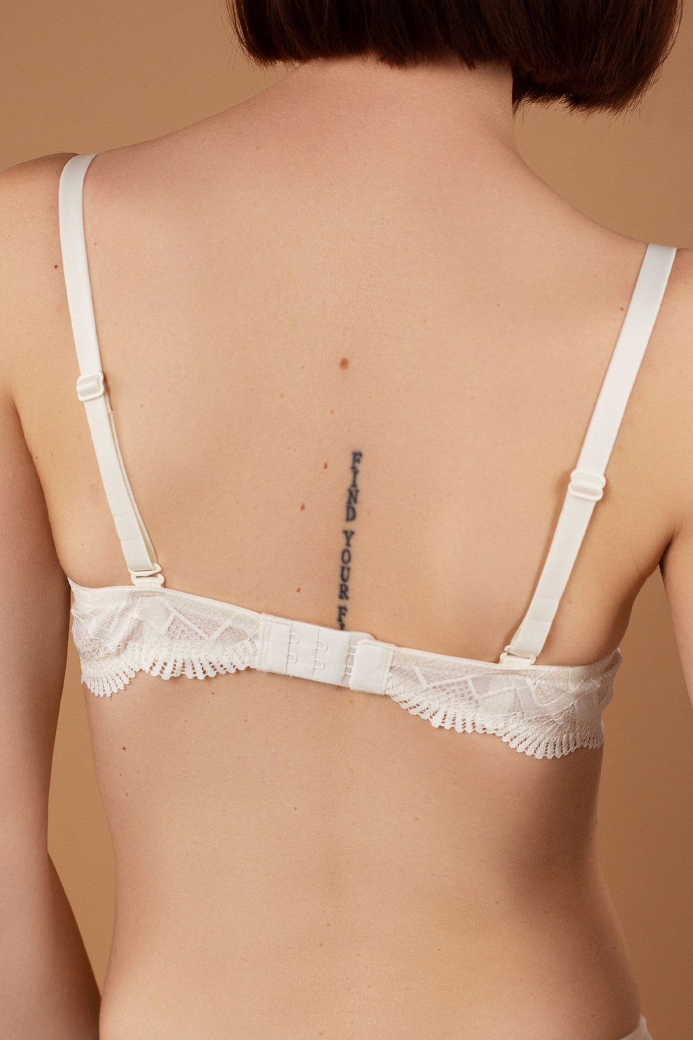 Кружевной бюстгальтер push-up SLZ25901076 ivory