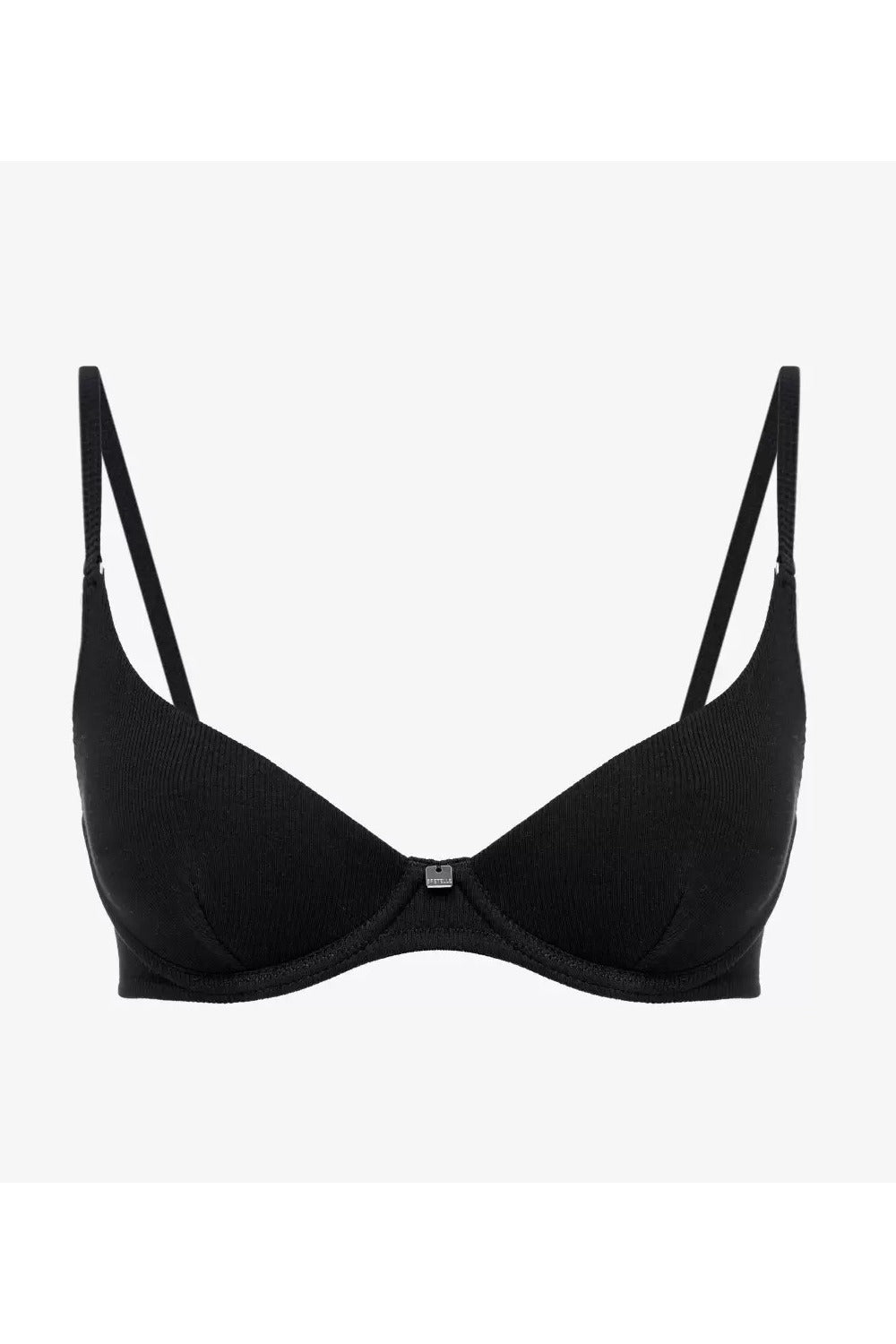 Бюстгальтер в рубчик Ламингтон БМ6 black