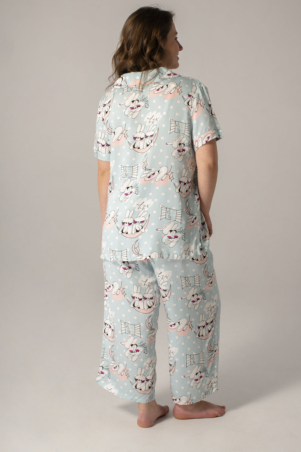 Піжамні штани з принтом HOM2104016 Зайчик