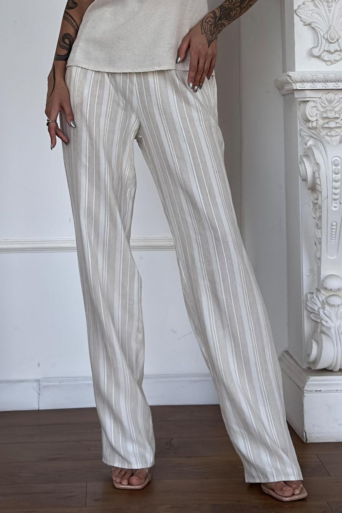 Пижамные брюки из вискозы 1528/69014