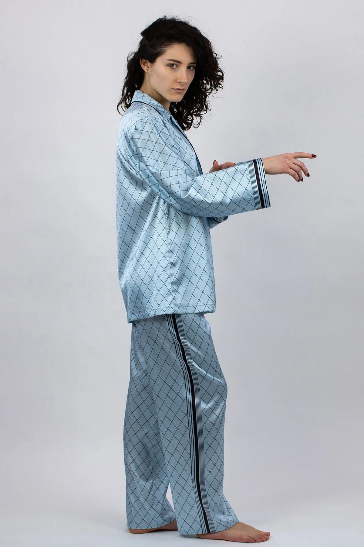 Пижамные брюки 221401-06 The Lady blue