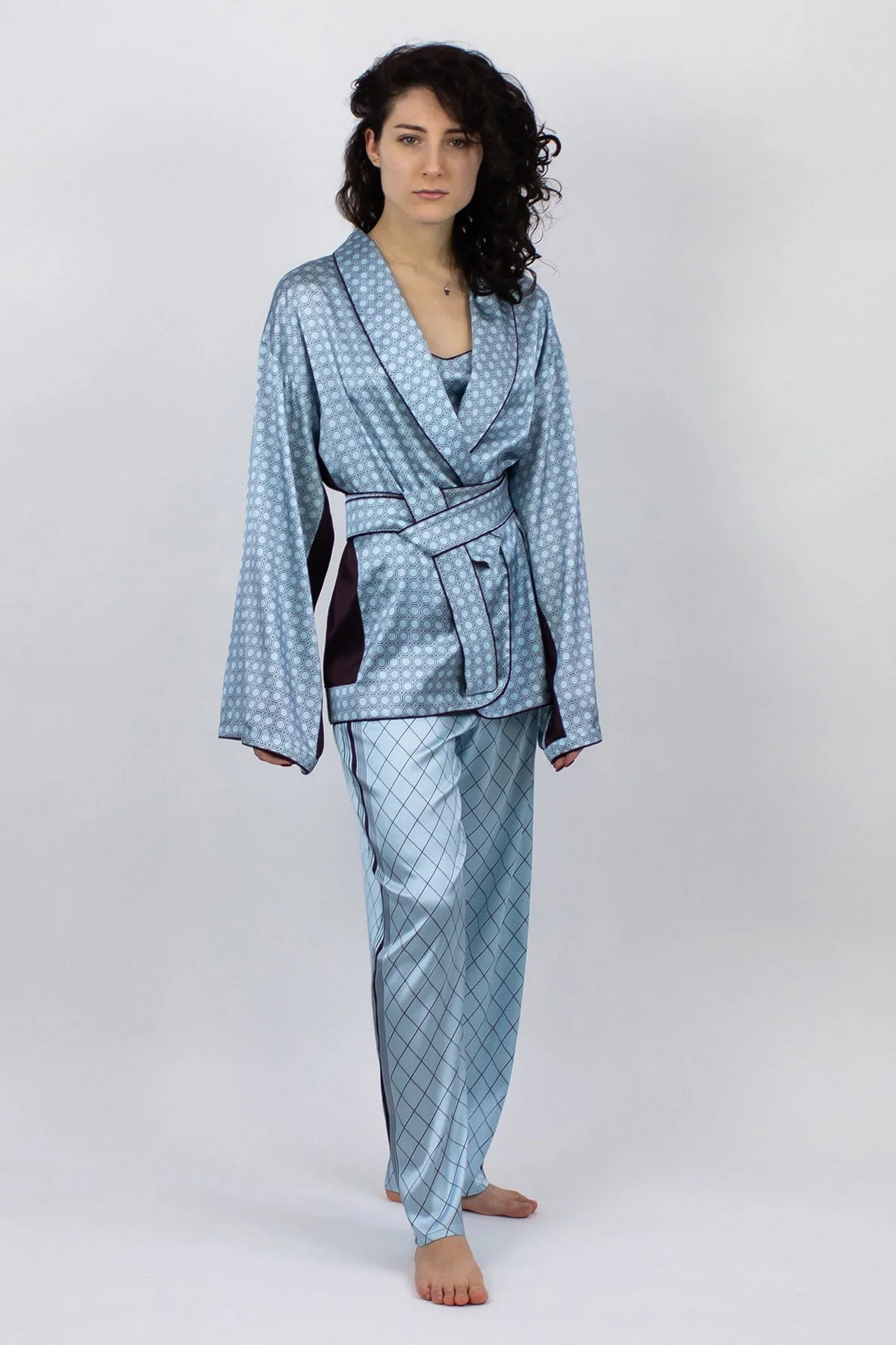 Пижамные брюки 221401-06 The Lady blue