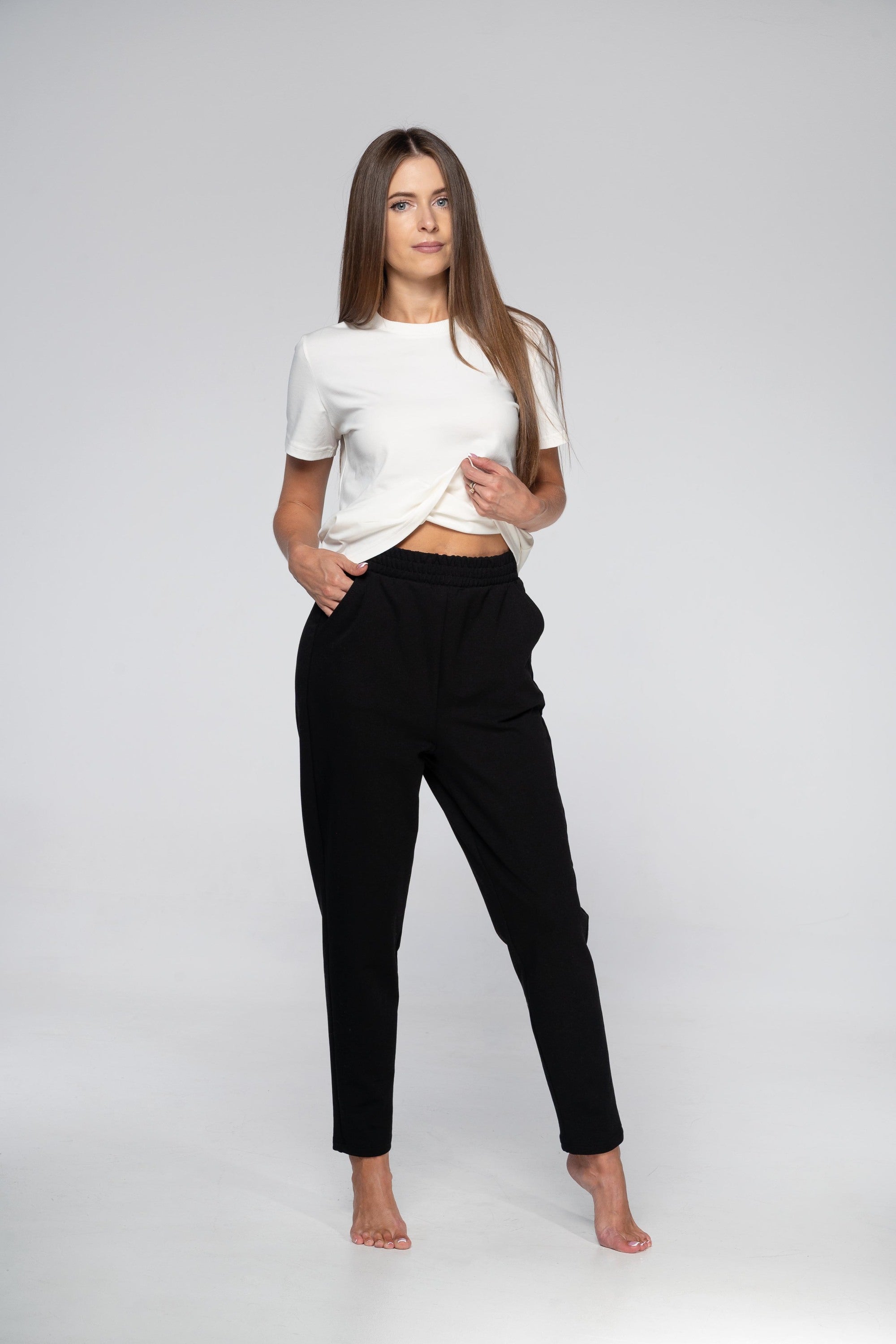 Домашние брюки 1327 black