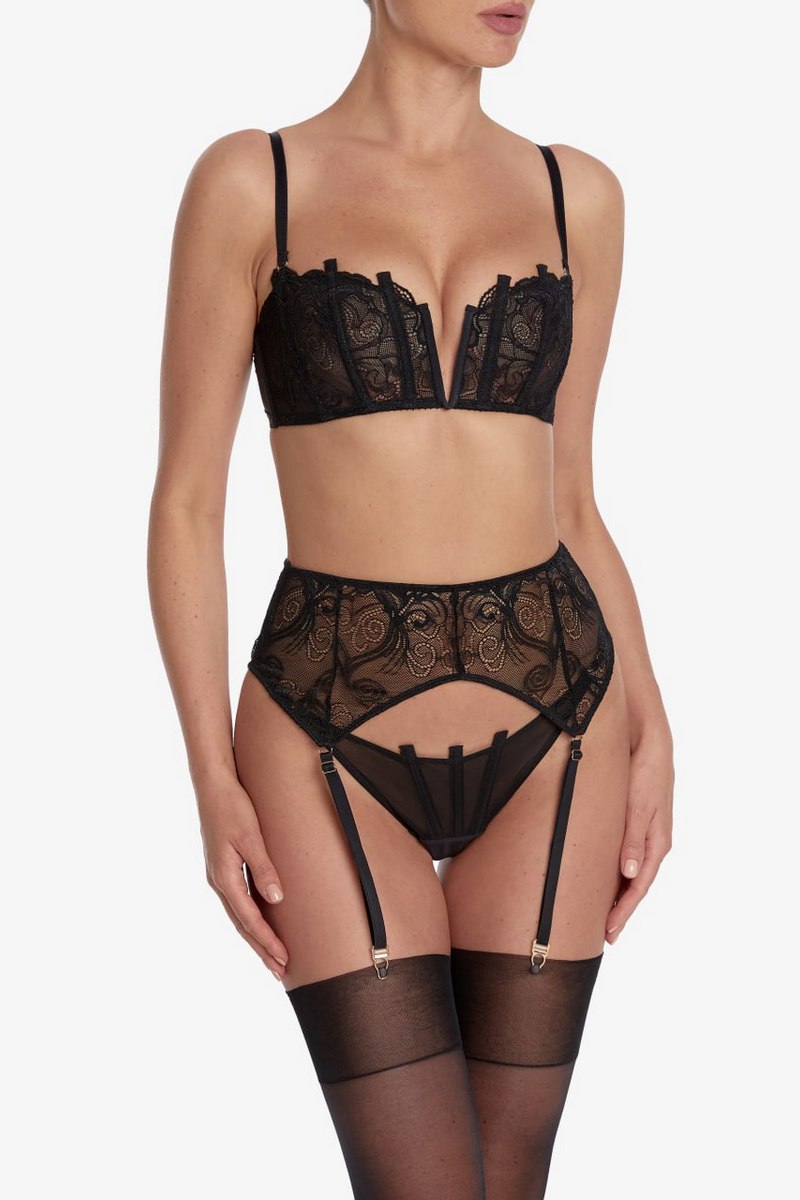 Бюстгальтер балконет Лас Вентас БМ41 black