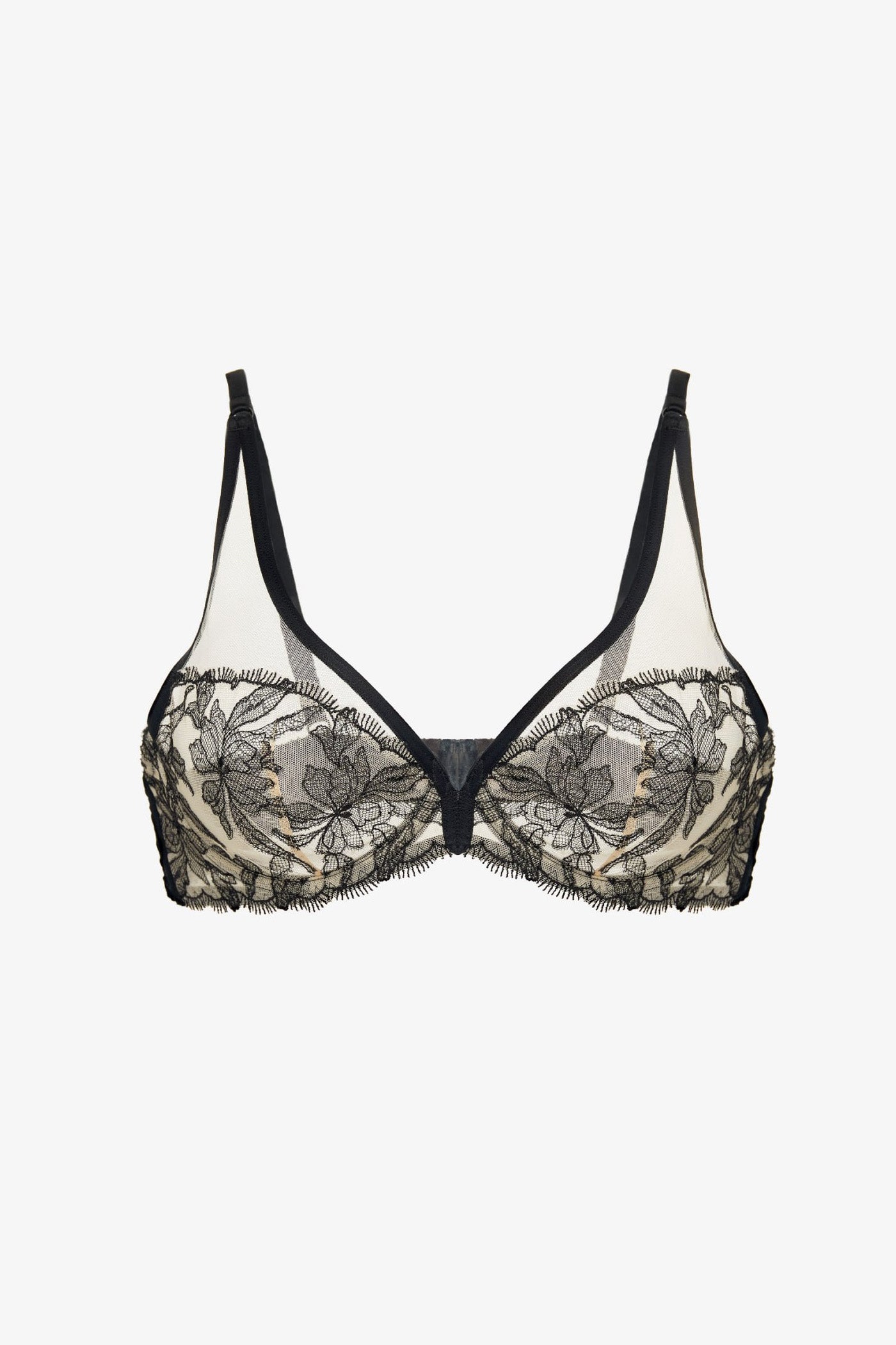 М'який бюстгальтер з вишивкою Пуерта-Дель-Соль БМ10