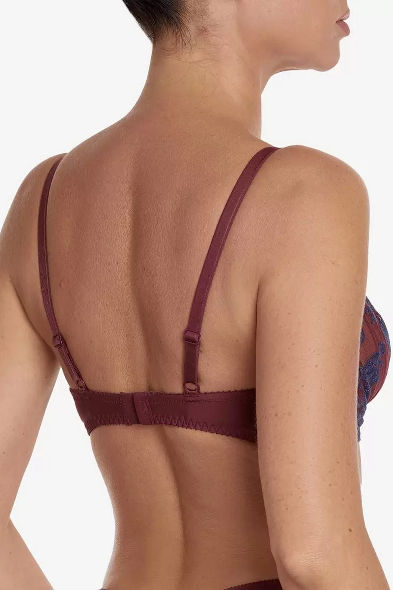 Мягкий бюстгальтер с вышивкой Cаламанка БМ11