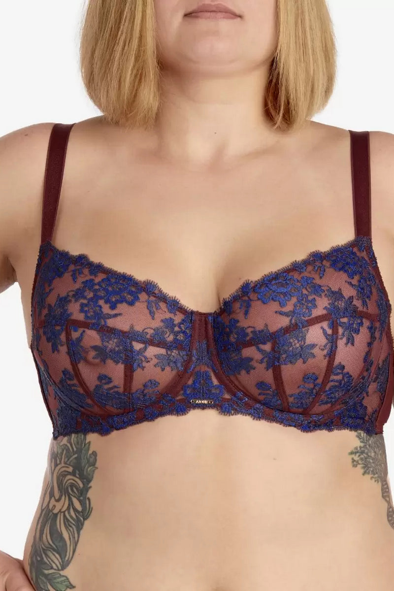 Мягкий бюстгальтер с вышивкой Саламанка БМ18
