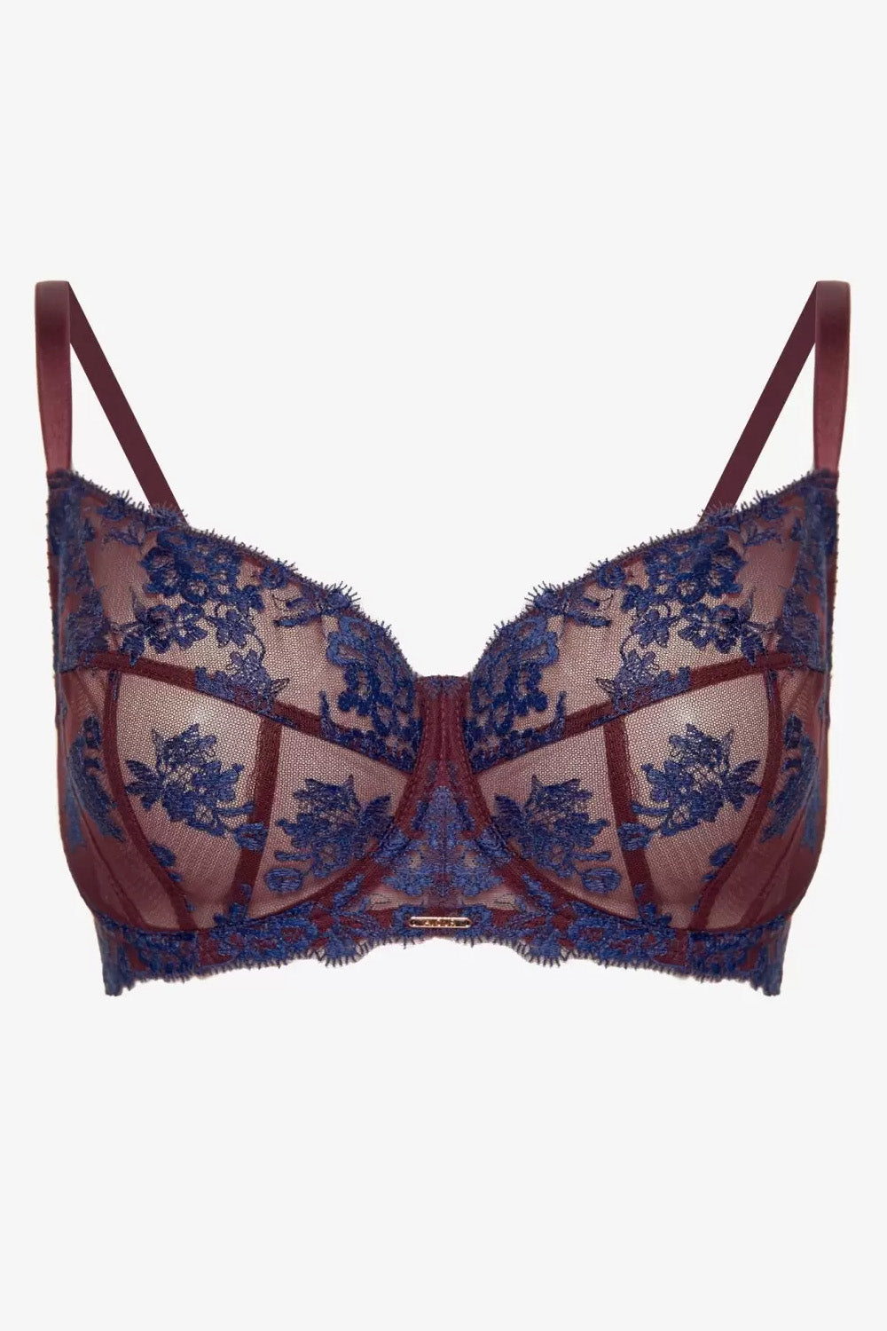 Мягкий бюстгальтер с вышивкой Саламанка БМ18
