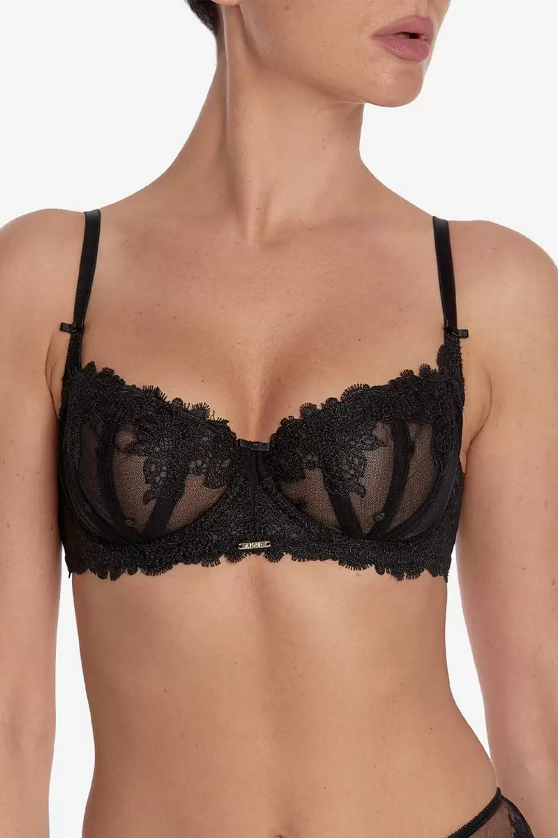 Бюстгальтер балконет с вышивкой Сарсуела БМ101