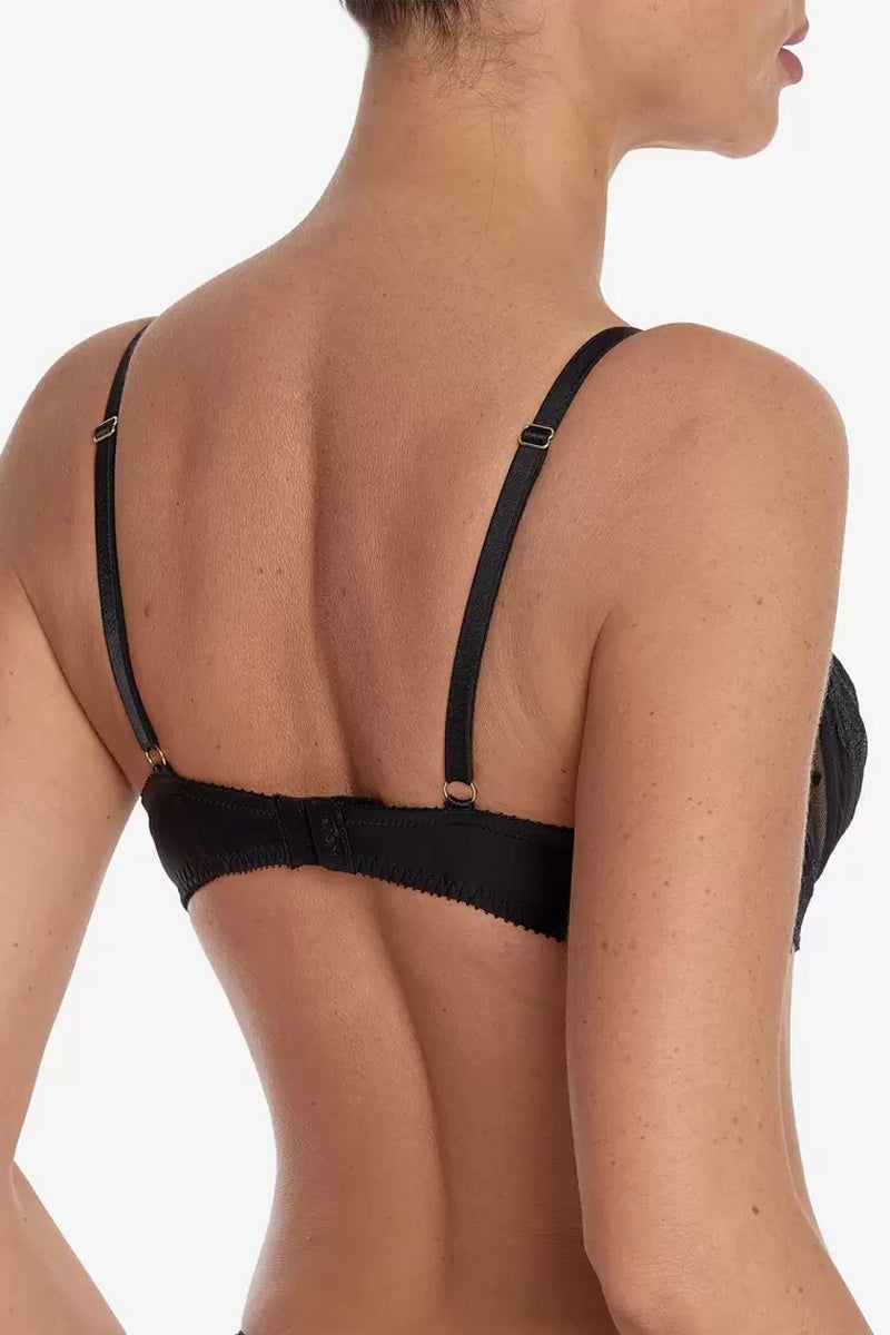 Бюстгальтер балконет із вишивкою Сарсуела БМ101