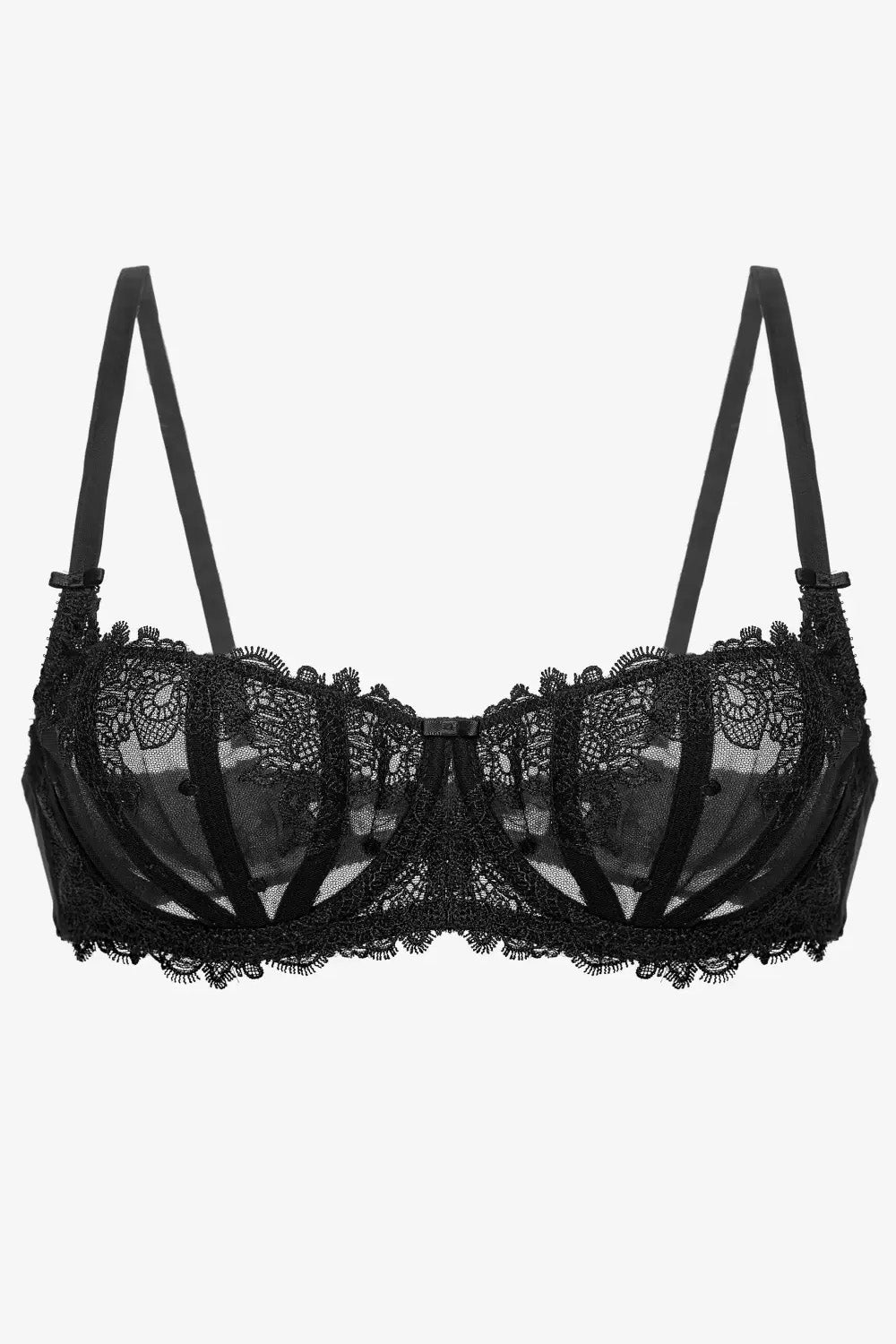 Бюстгальтер балконет із вишивкою Сарсуела БМ101