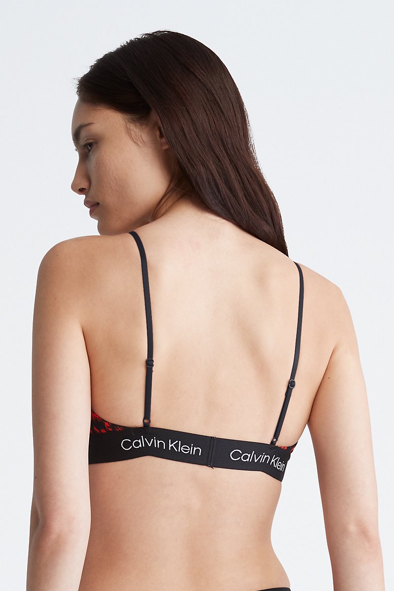 Бра-топ на тонких бретелях 255688906 red/black