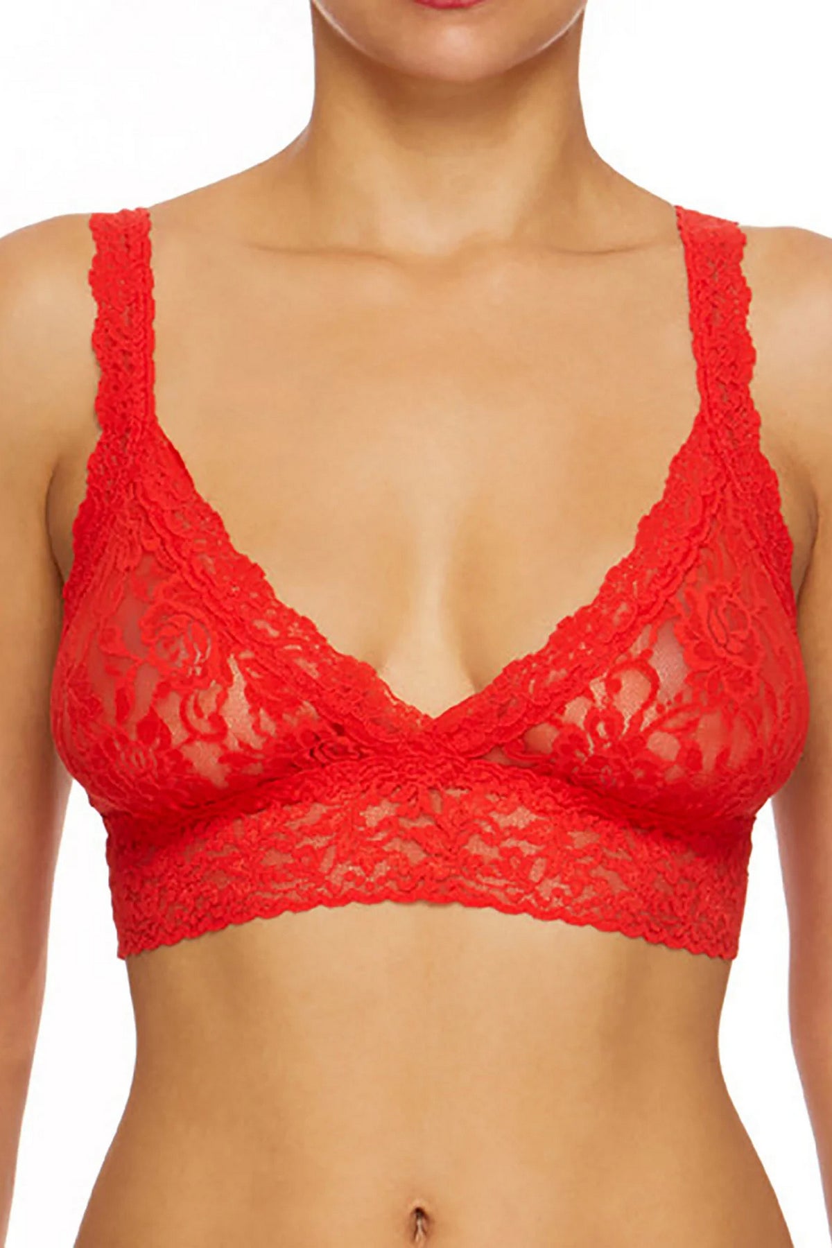 Кружевной бралет 113P Signature Lace fiery red