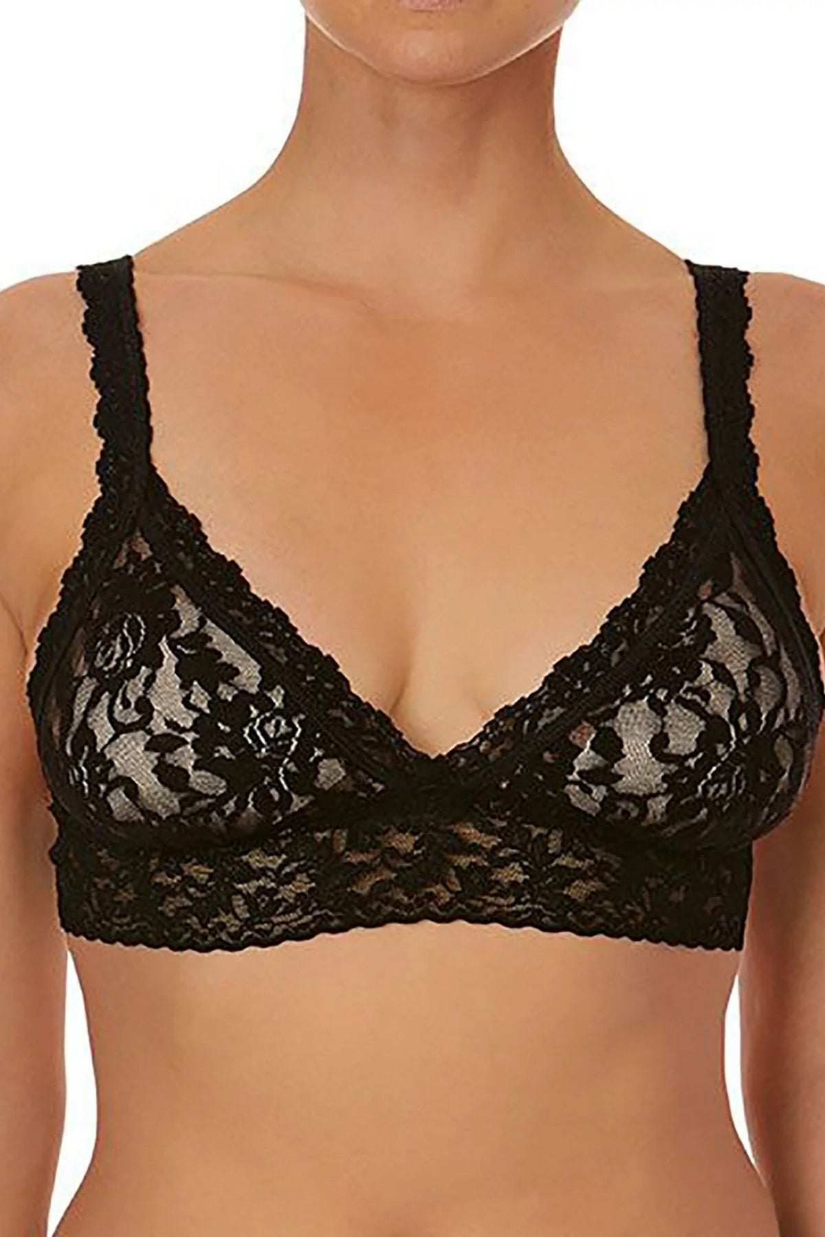 Кружевной бралет 487022 Signature Lace black