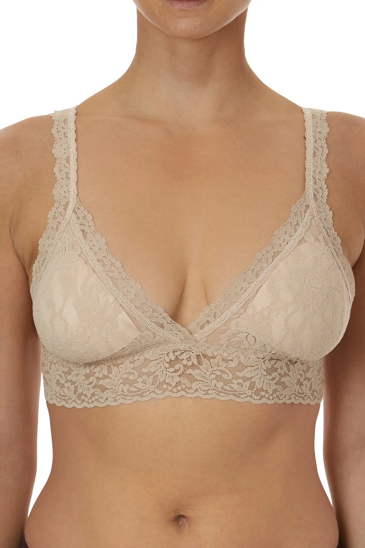 Кружевной бралет 487022 Signature Lace chai