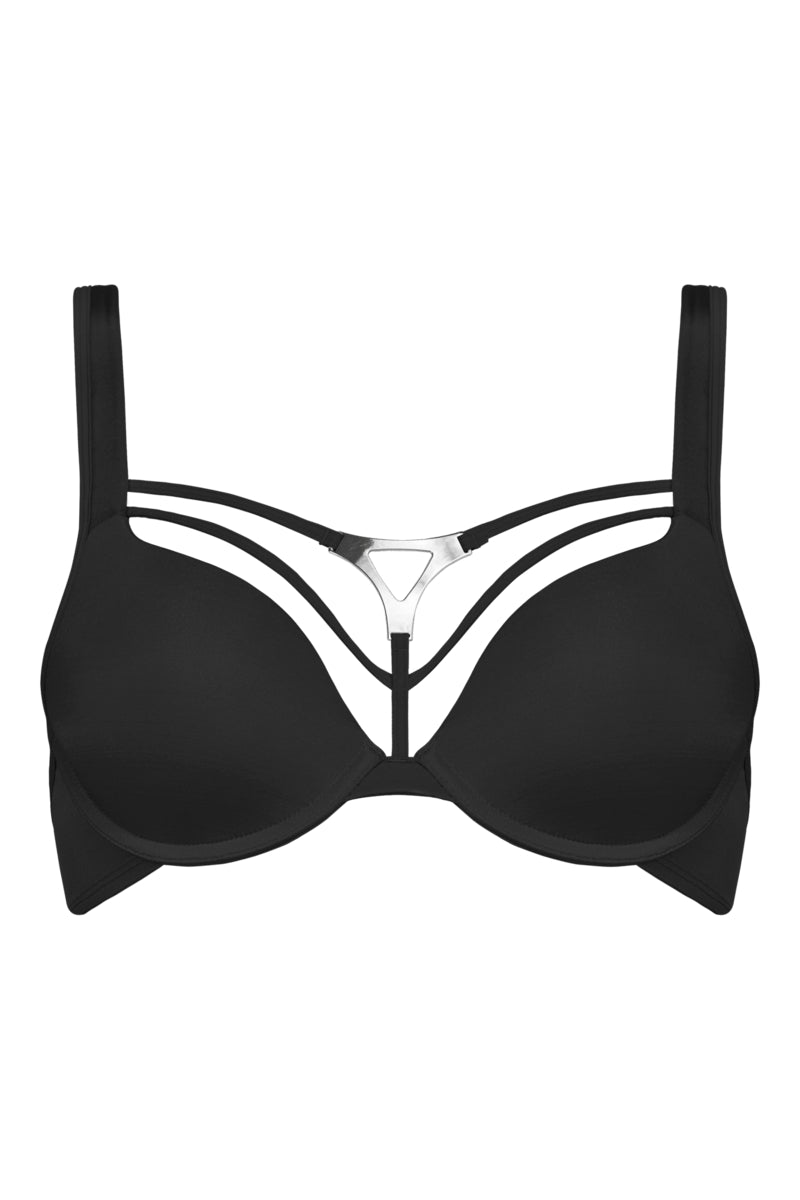 Бюстгальтер пуш-ап 16291 black