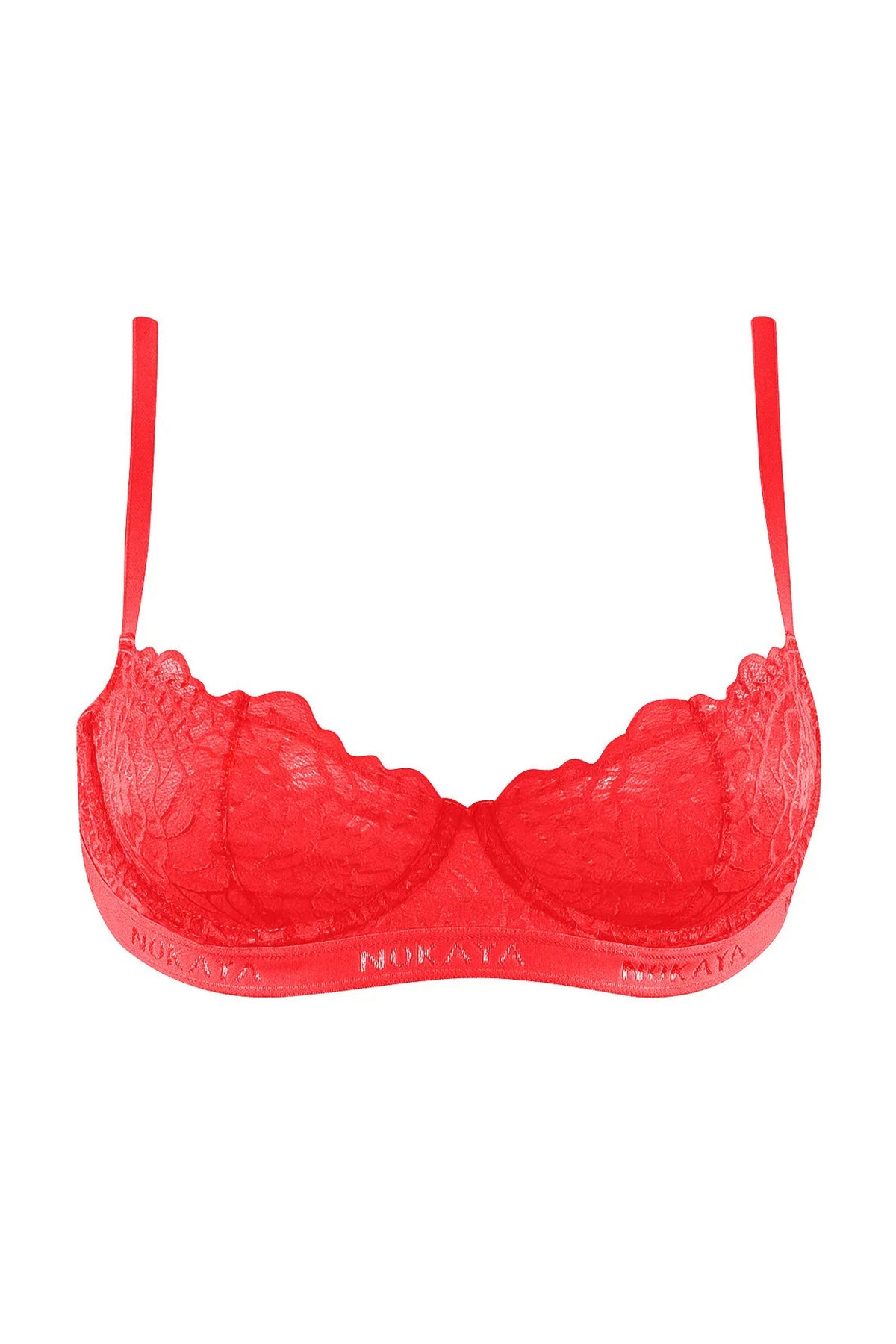 Кружевной бюстгальтер 211301-04 Born in Ukraine red