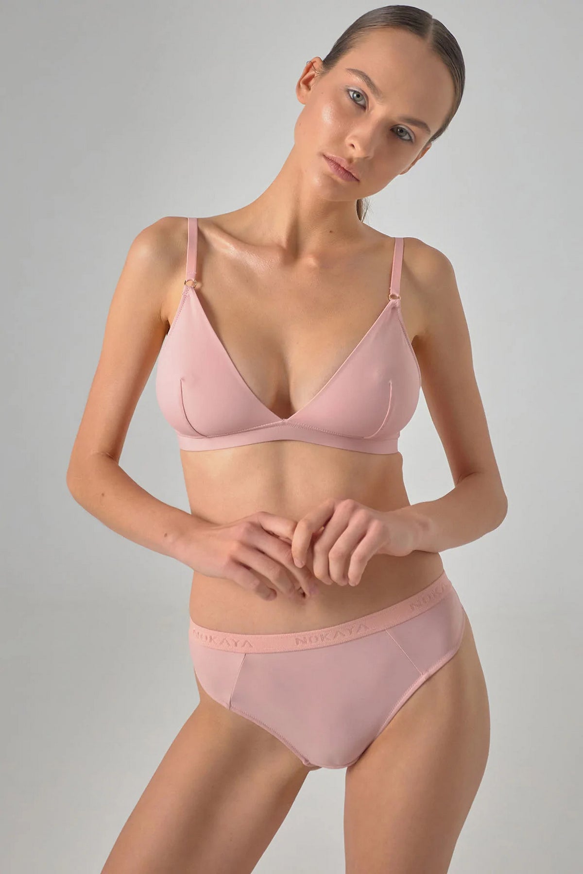 Бралет из джерси 221305-02 Ultra rose