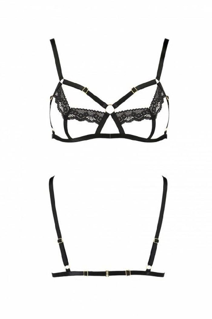 Бюстгальтер-стрепы с кружевом Solon