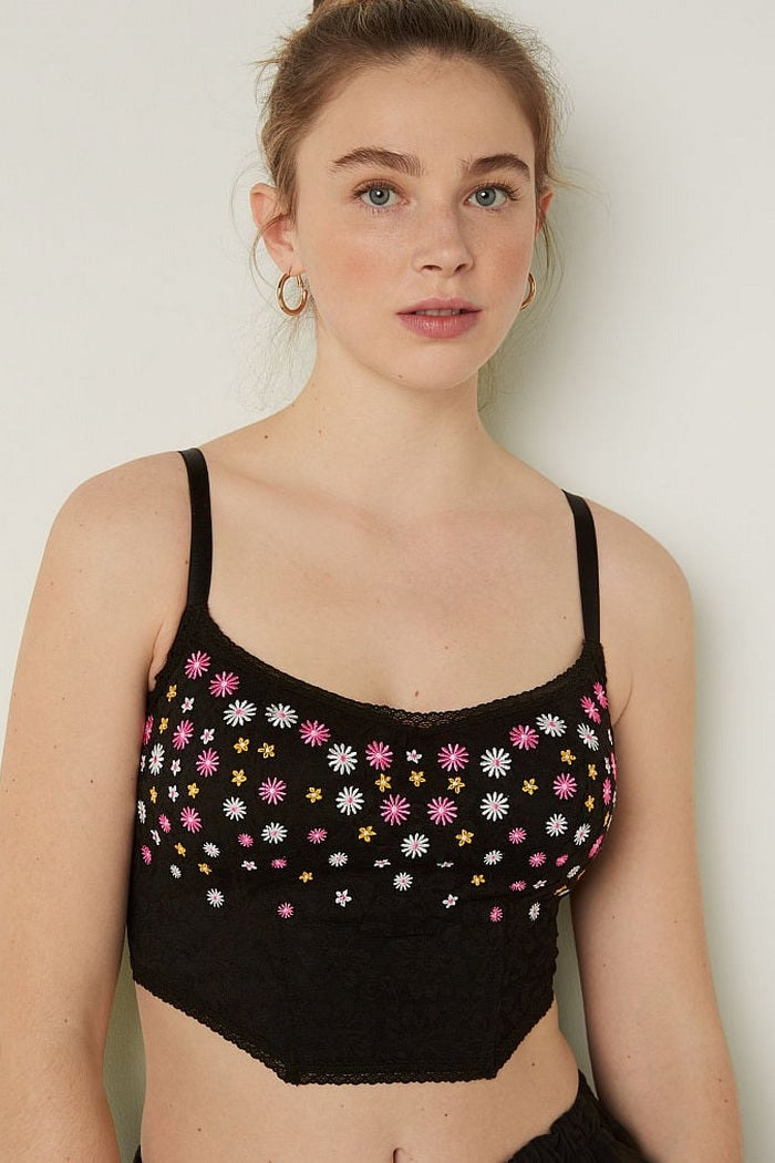 Бюстье без косточек с вышивкой 537368071