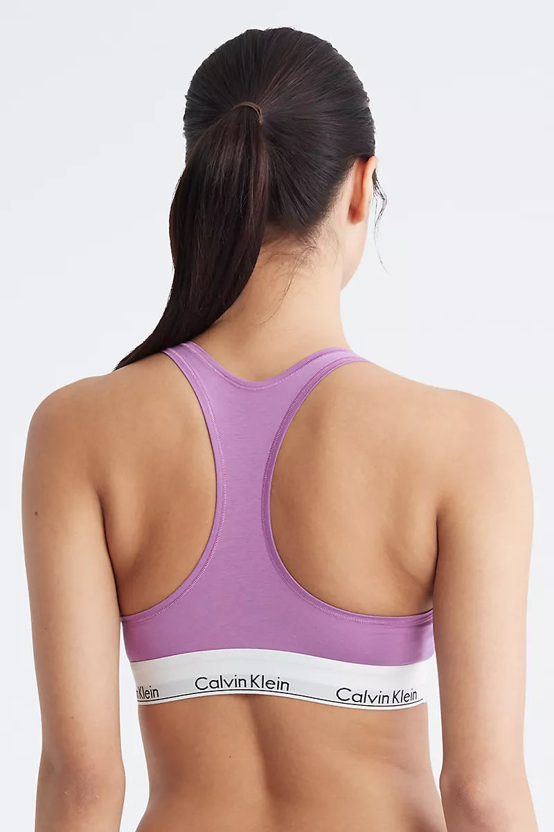 Бра-топ с брендированной резинкой 107397049 lilac