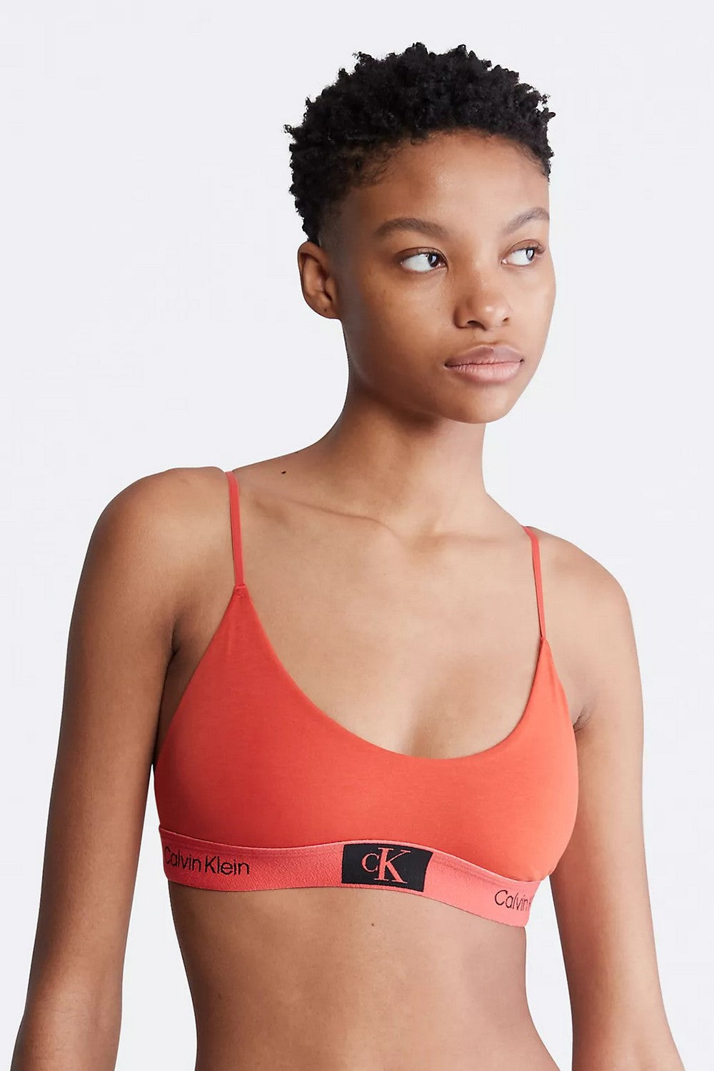 Бра-топ из хлопка 151310552 red