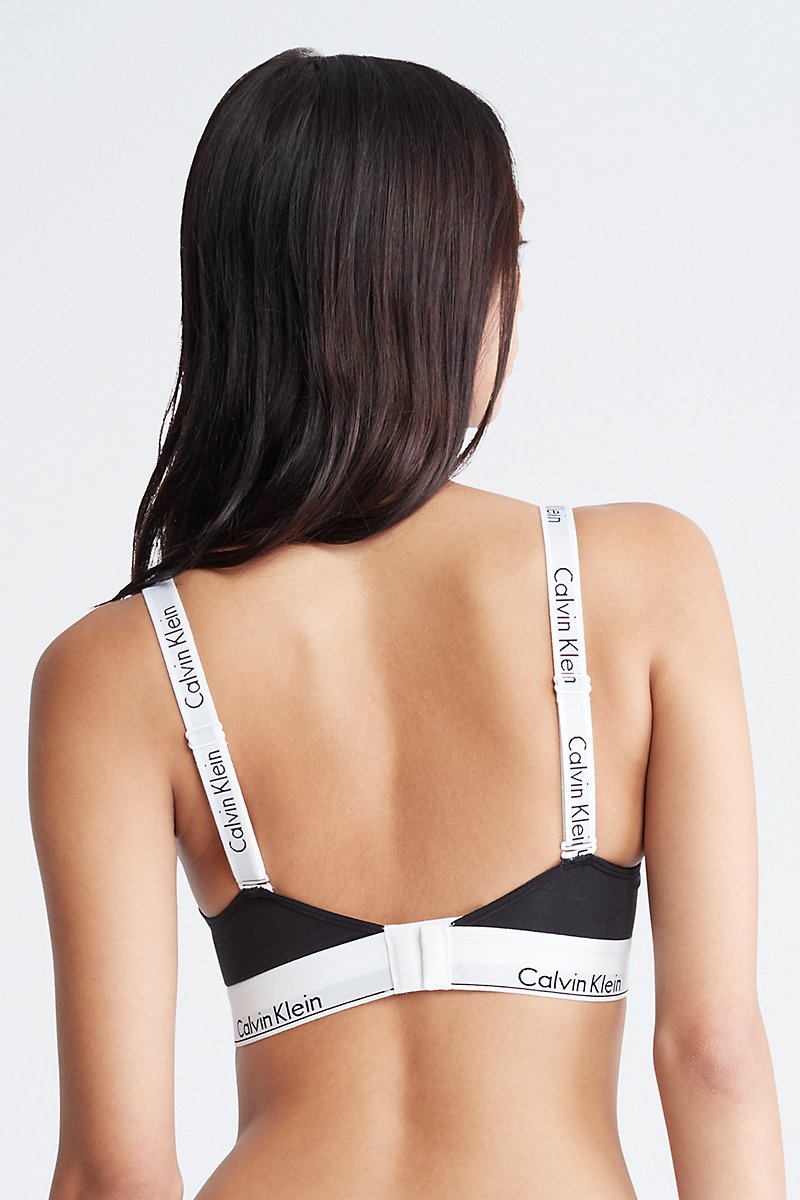Бралет с брендированными бретелями 179557778 black