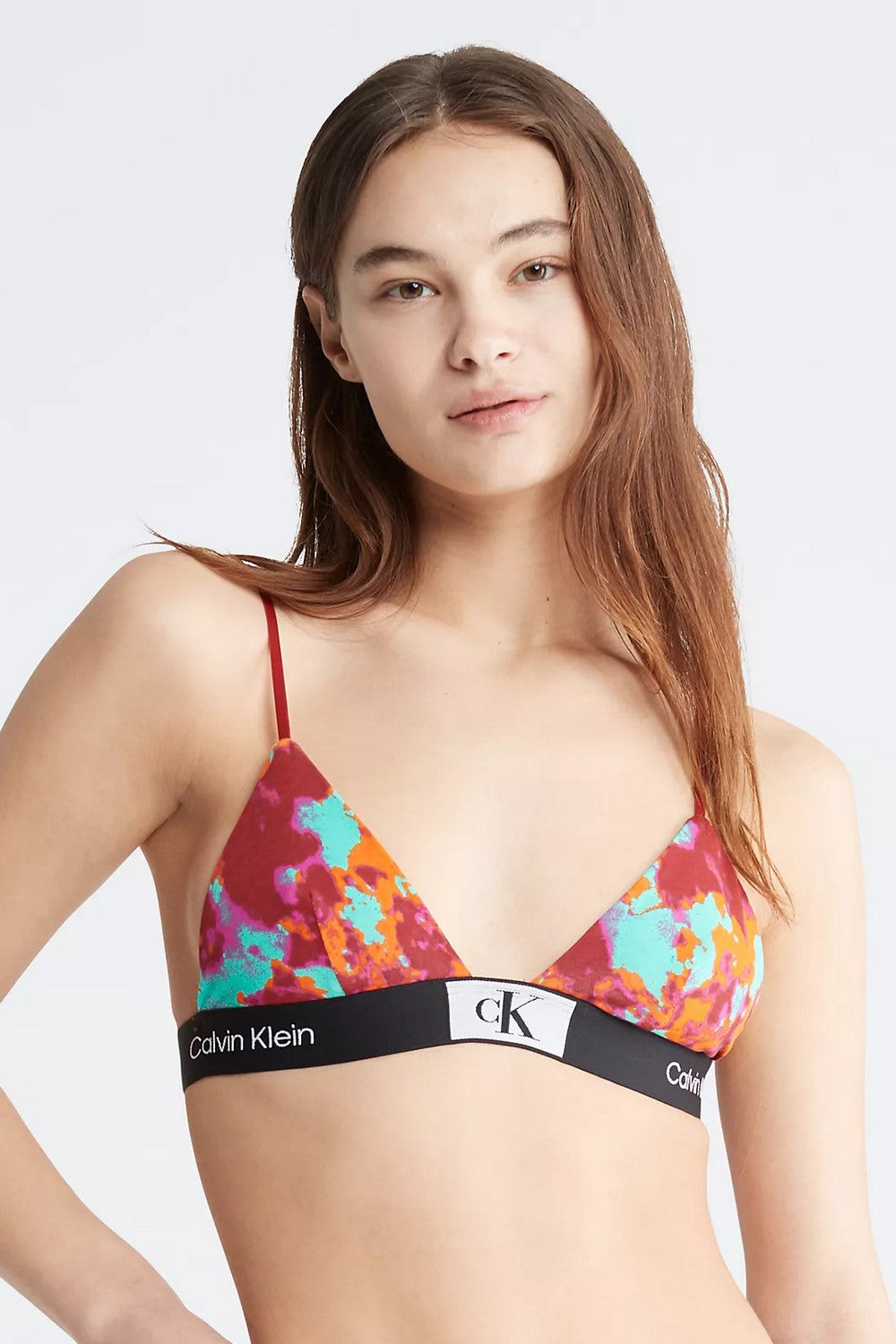 Мягкий бралет с принтом 267812596 red