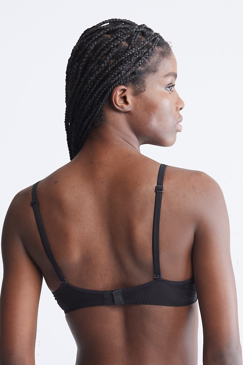 Бралет из микросетки 30649476 black