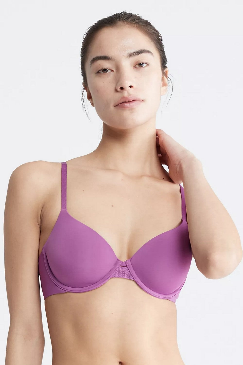 Уплотненный бюстгальтер на косточках 311276846 violet