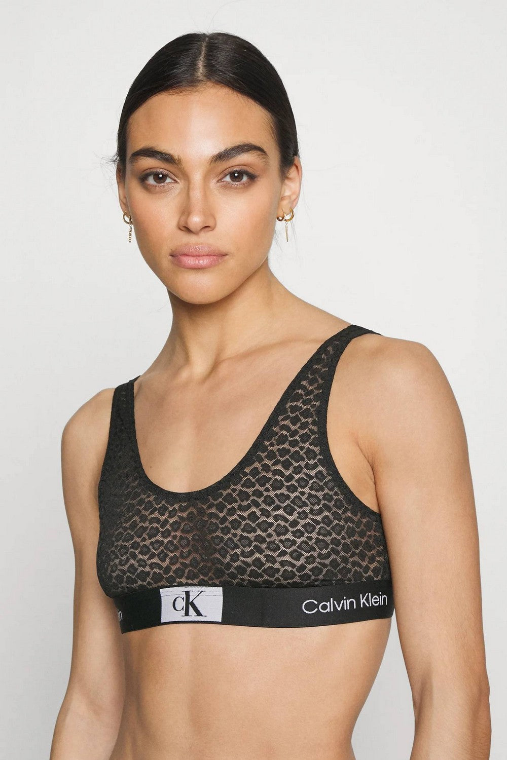 Бра-топ из микросетки 408208104 black