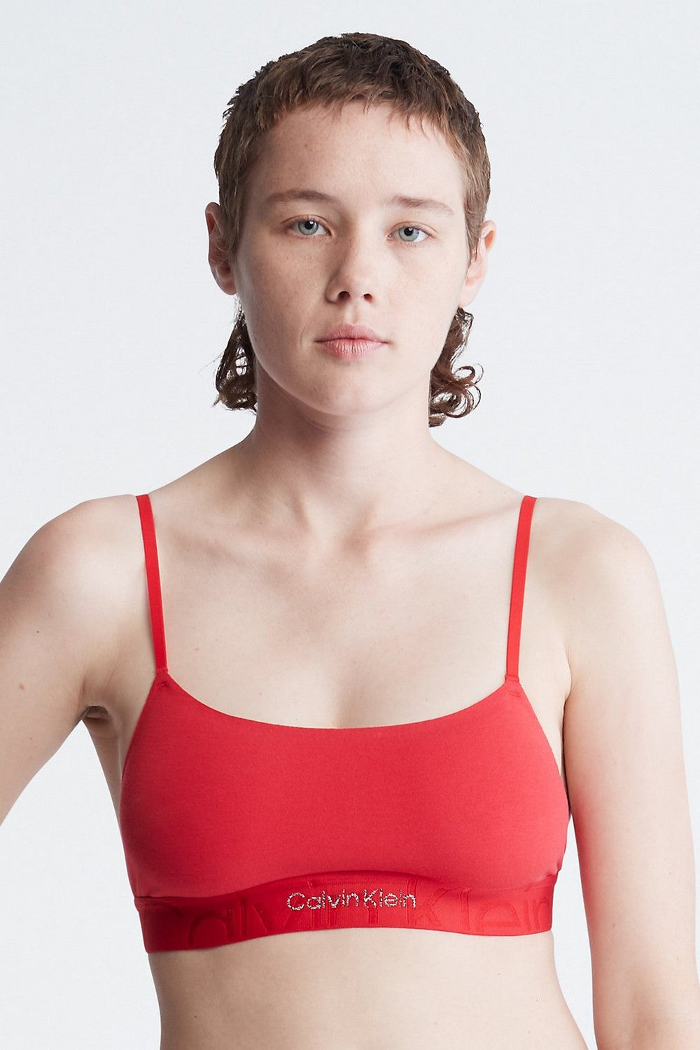 Бра-топ из переработанного хлопка 442584947 red