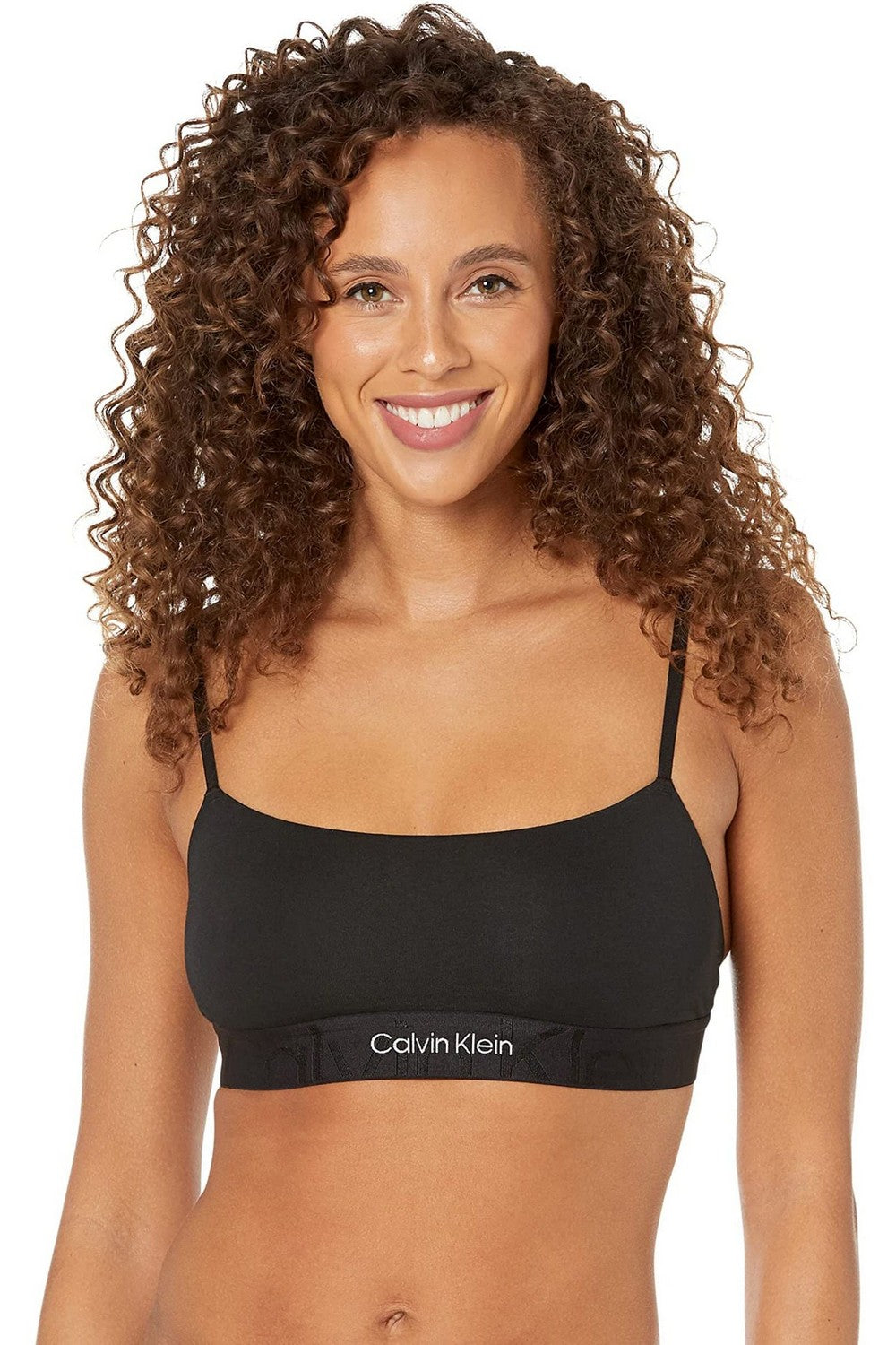 Бра-топ на тонких бретелях 525865286 black