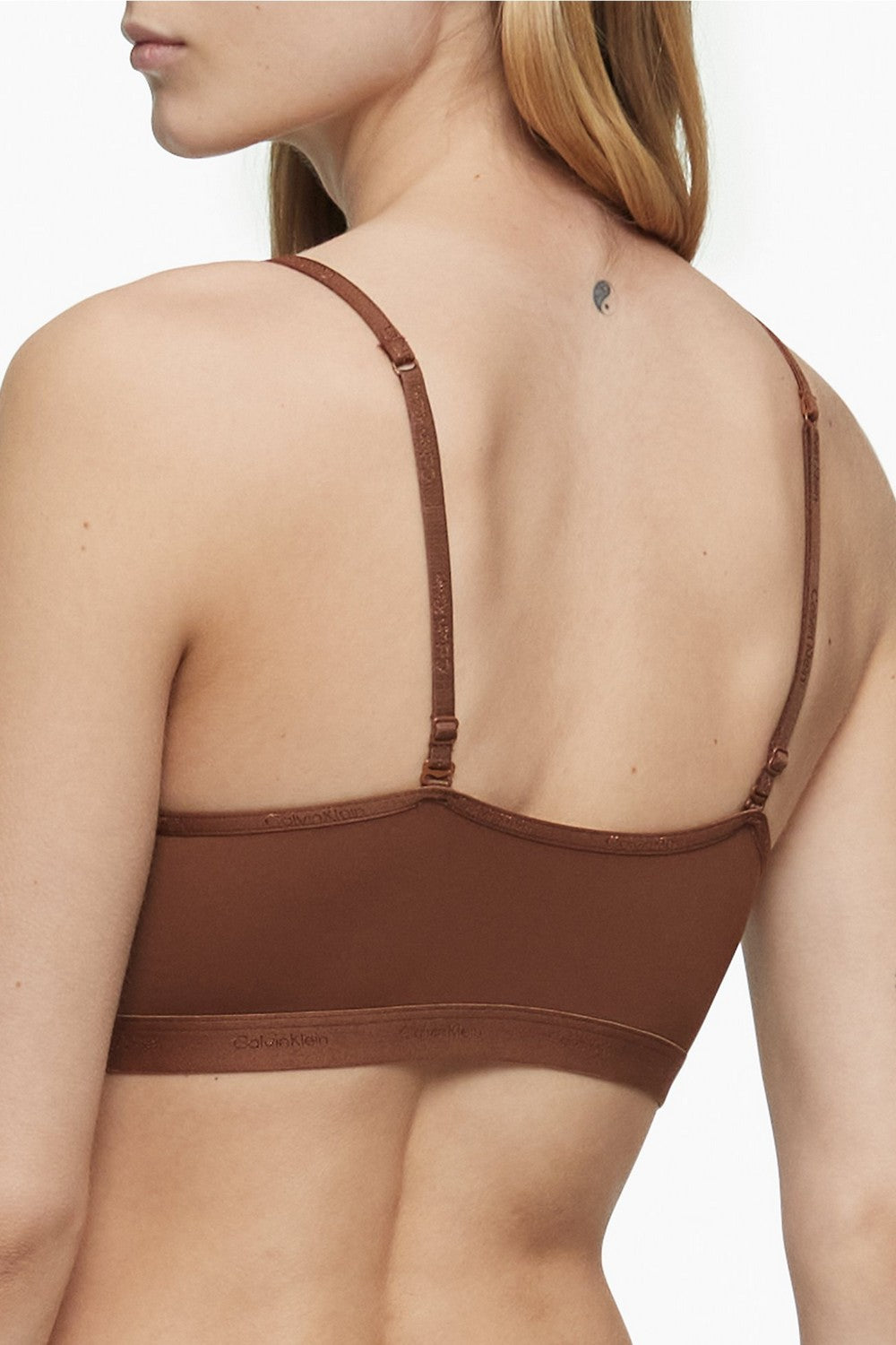 Бра-топ на тонких бретелях 530817271 brown