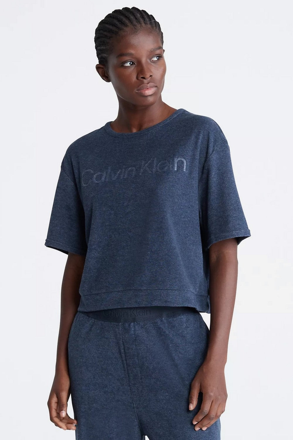 Махровая футболка с логотипом 585149825 blue