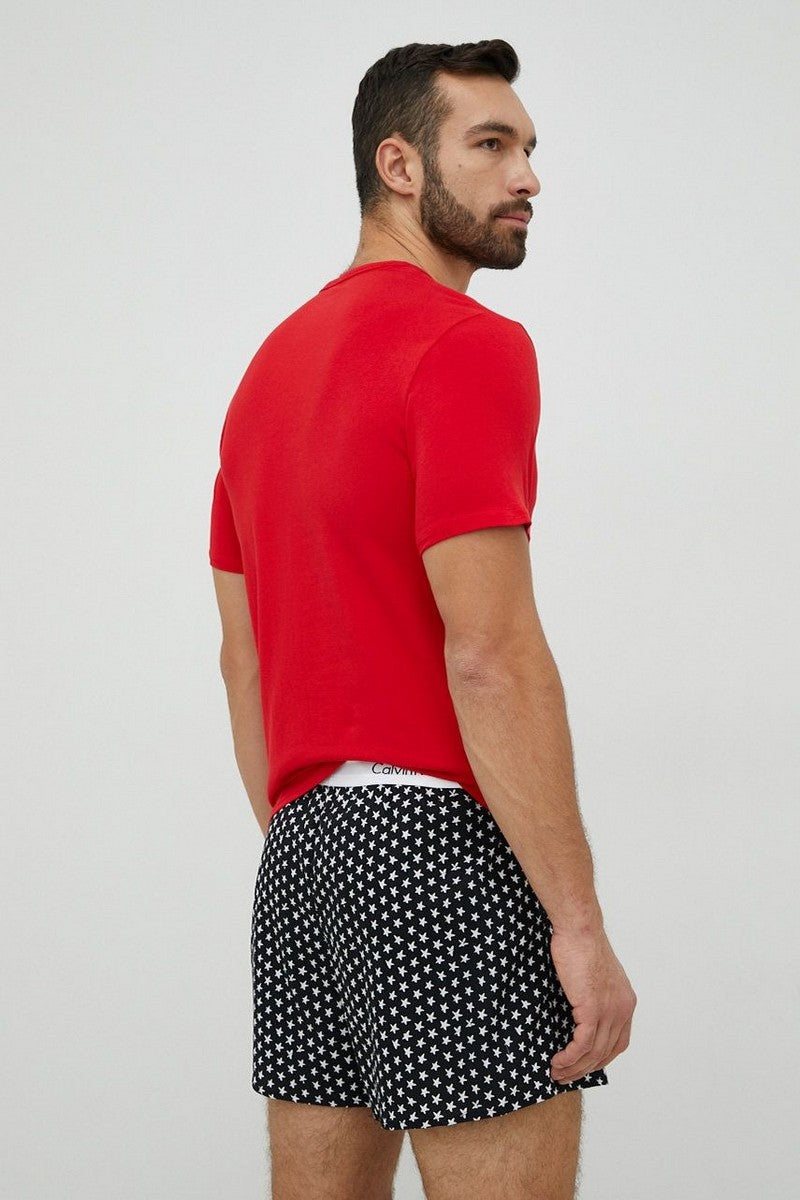 Мужская пижама из хлопка 650180747 red/black