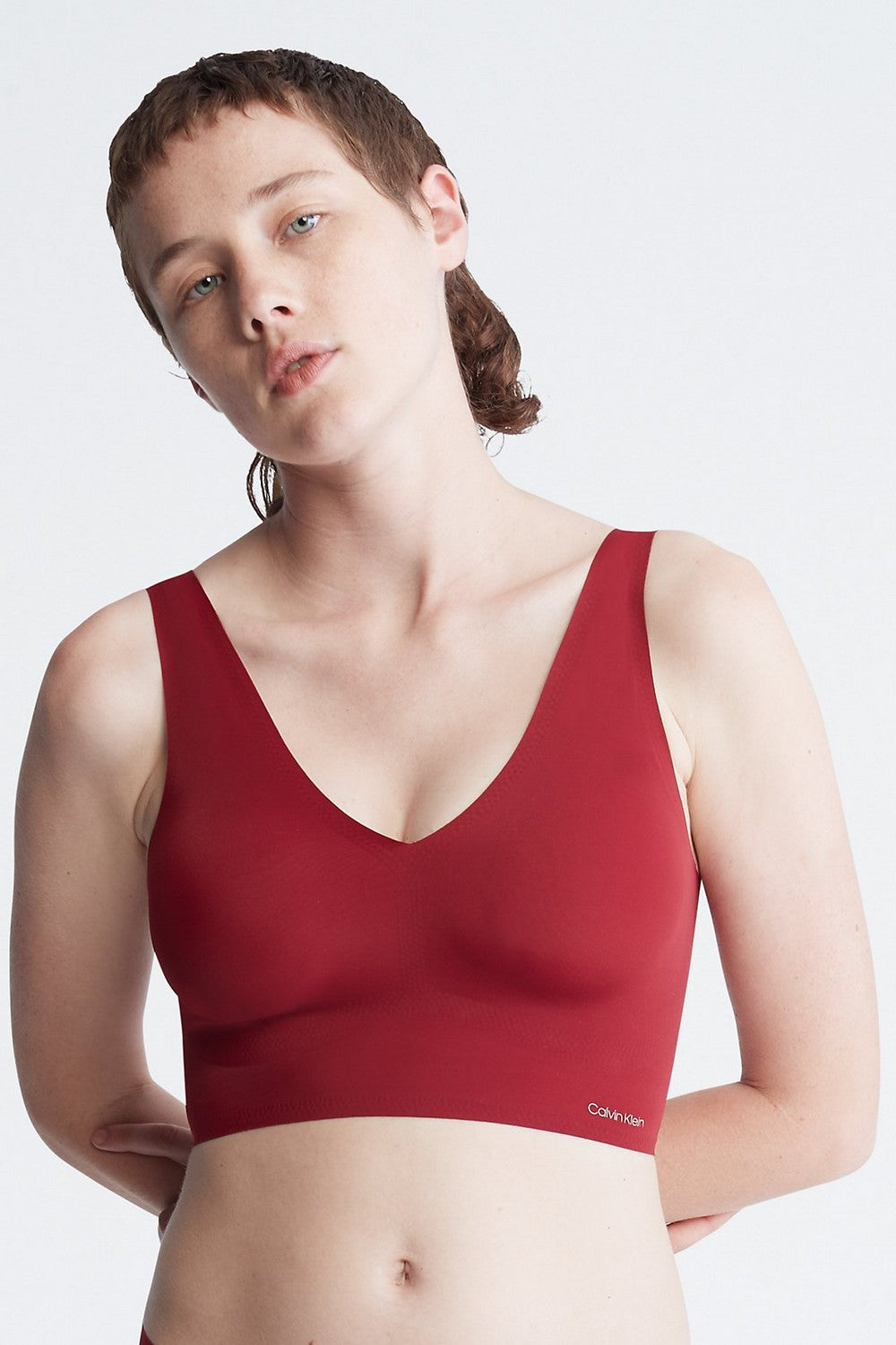 Бра-топ из микрофибры 813644445 red